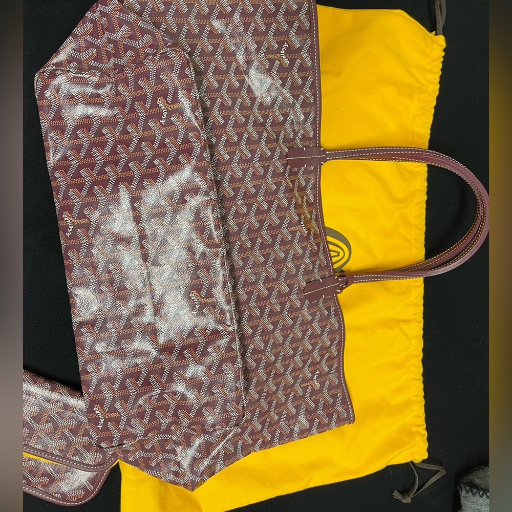 Goyard tote bag pm size
